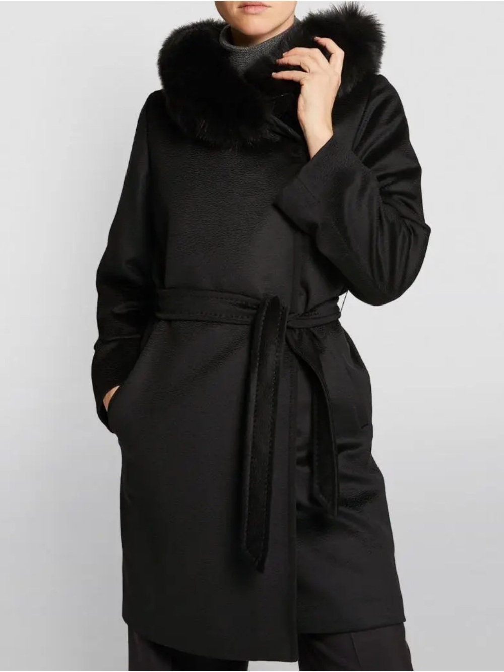 Max Mara Studio 100% virgin wool coat